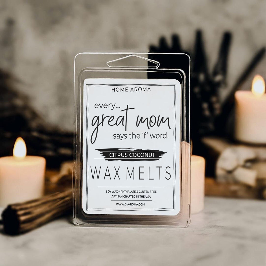 Citrus Coconut Sandalwood Wax Melt