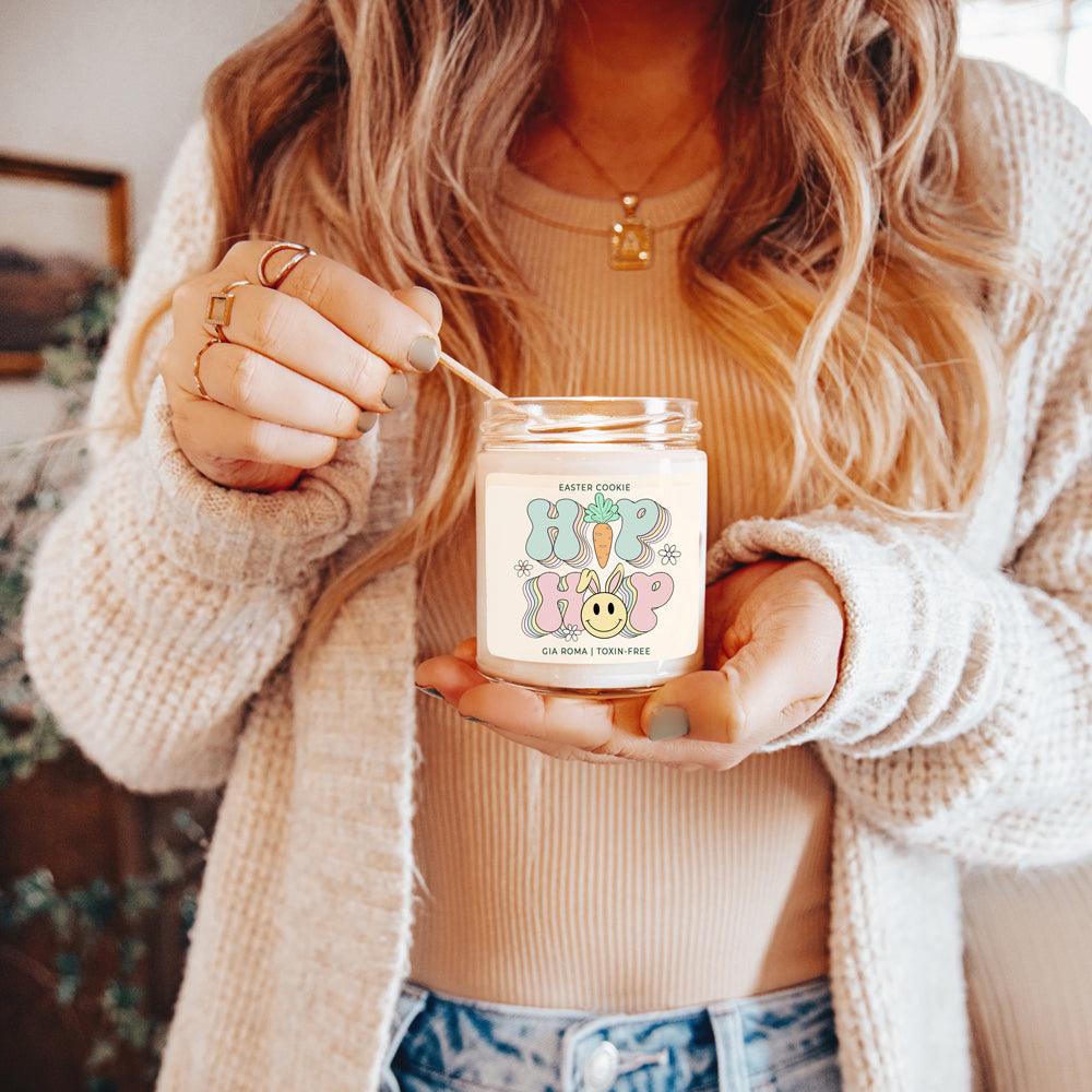 Easter Cookie Candle