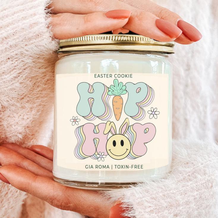 Easter Cookie Candle