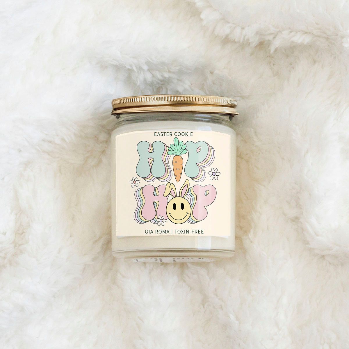 Easter Cookie Candle