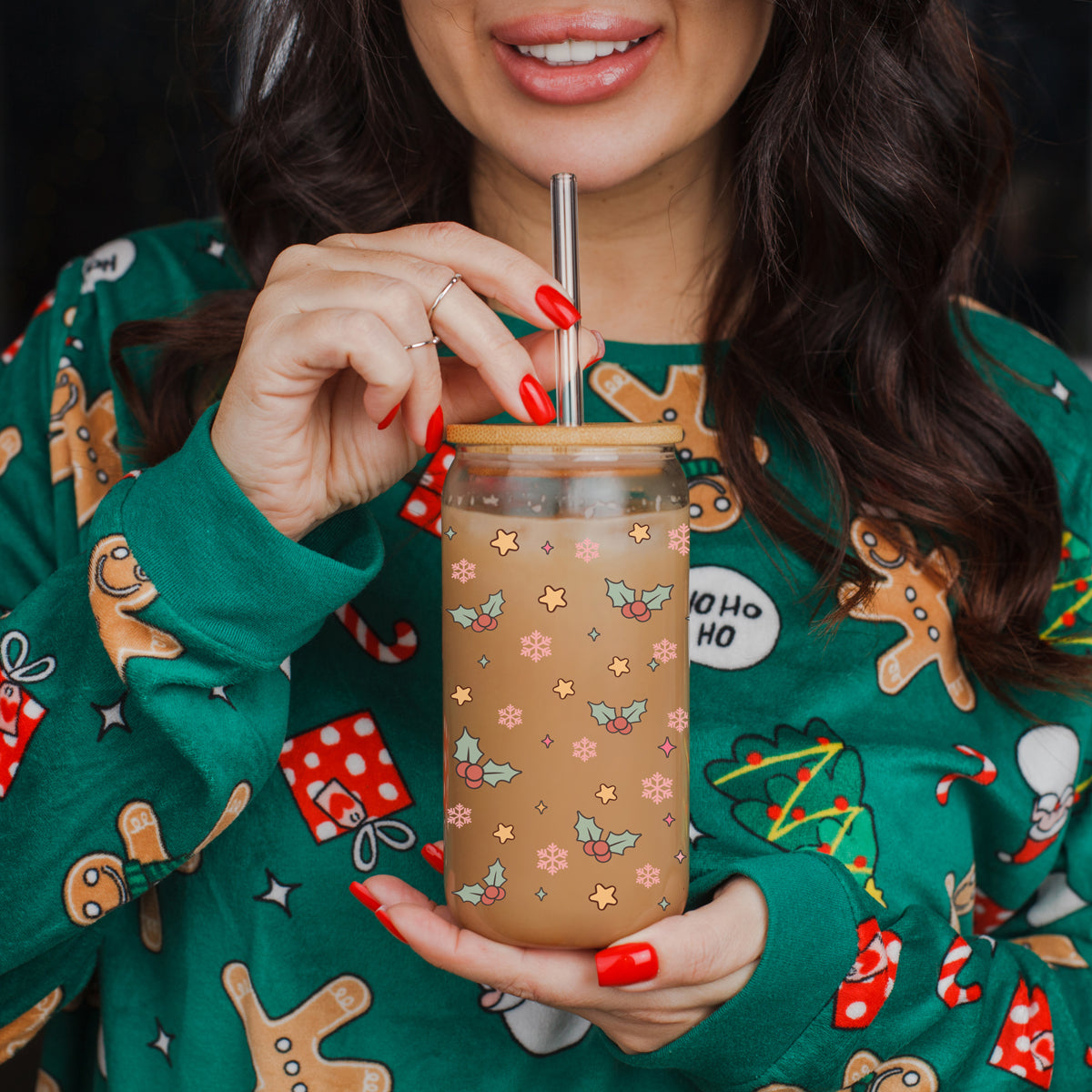 Ho Ho Hoe's Glass Cup
