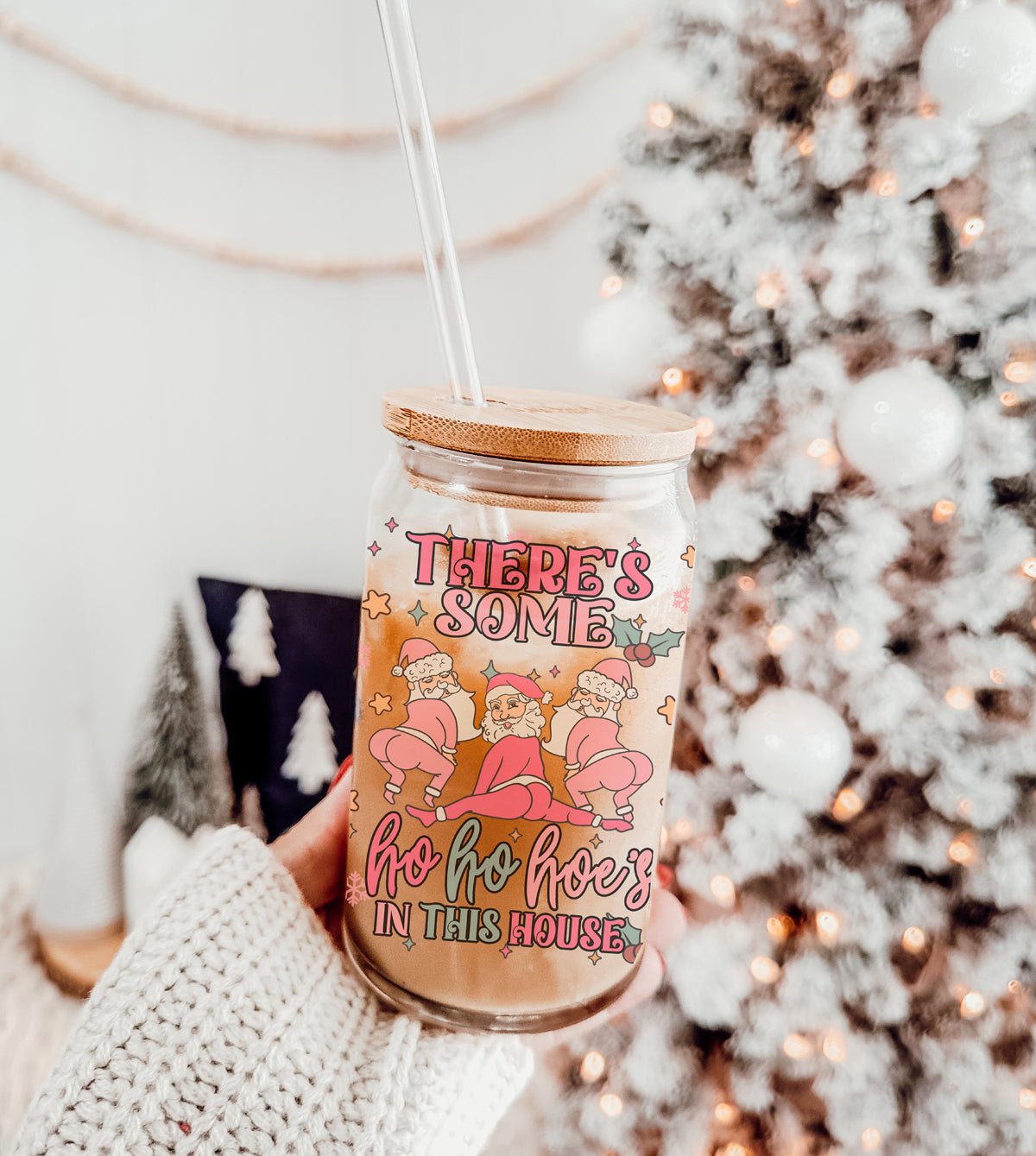 Ho Ho Hoe's Glass Cup