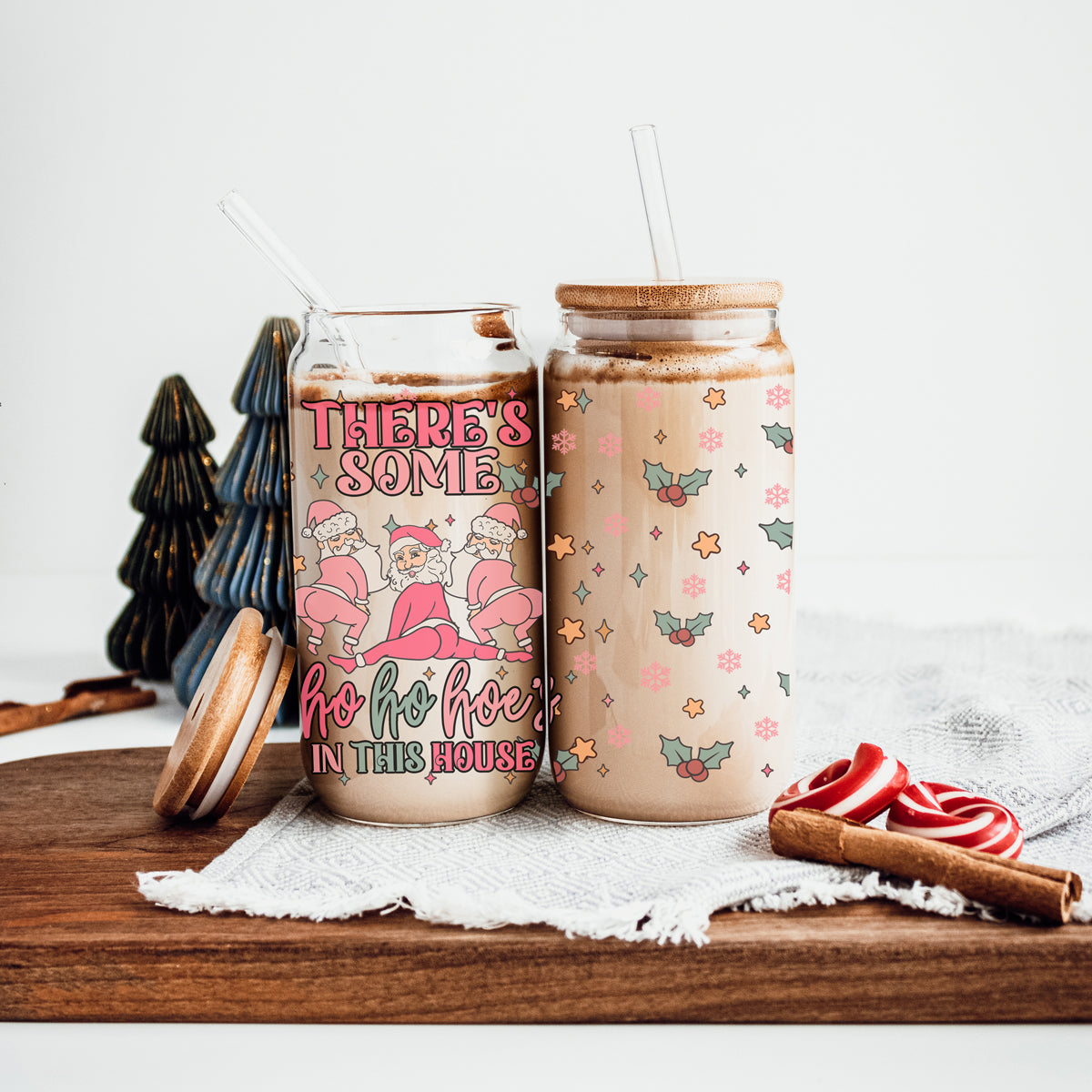 Ho Ho Hoe's Glass Cup