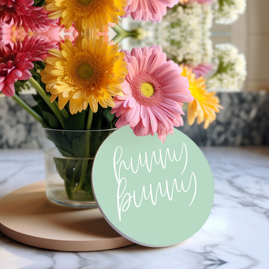 easter gift
funny easter decor
spring table setting
bunny home decor
easter entertaining
pastel home accent
easter hostess gift
spring party decor
easter pun decor