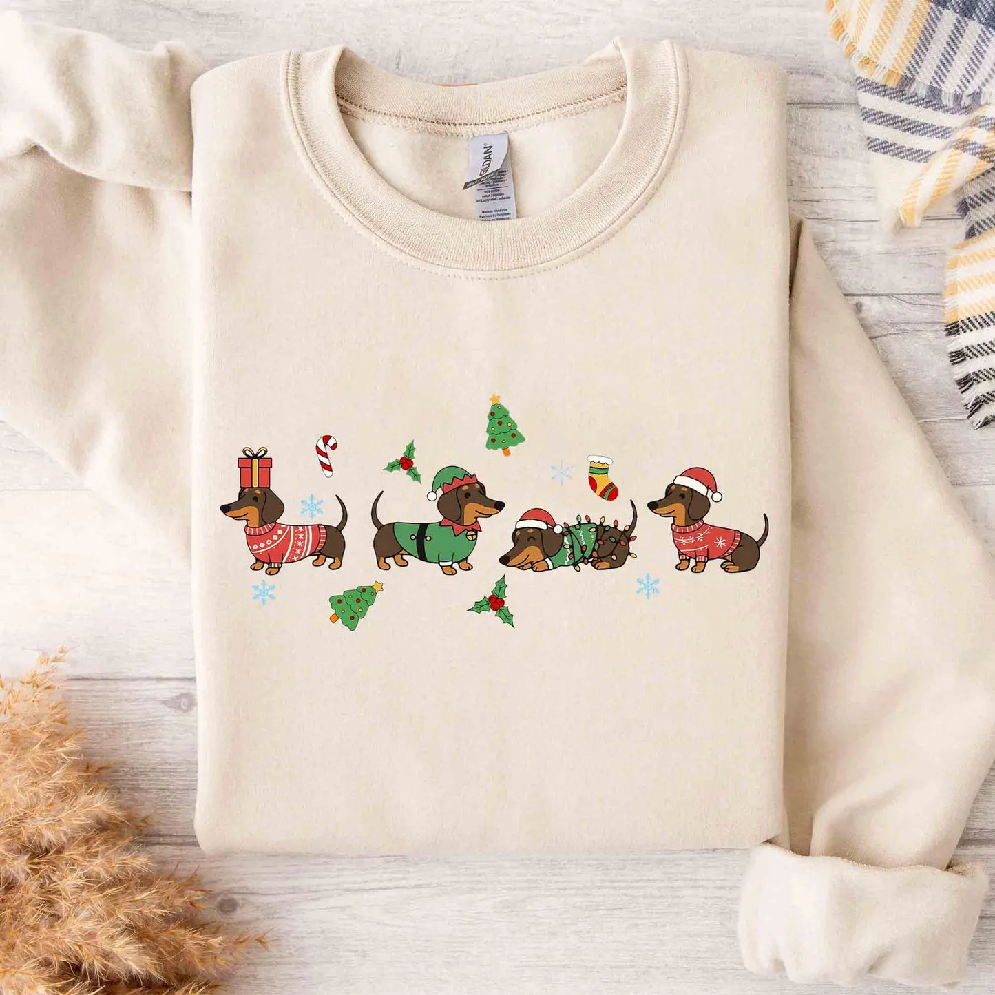 Weenie Dog Christmas Tee/Sweatshirt