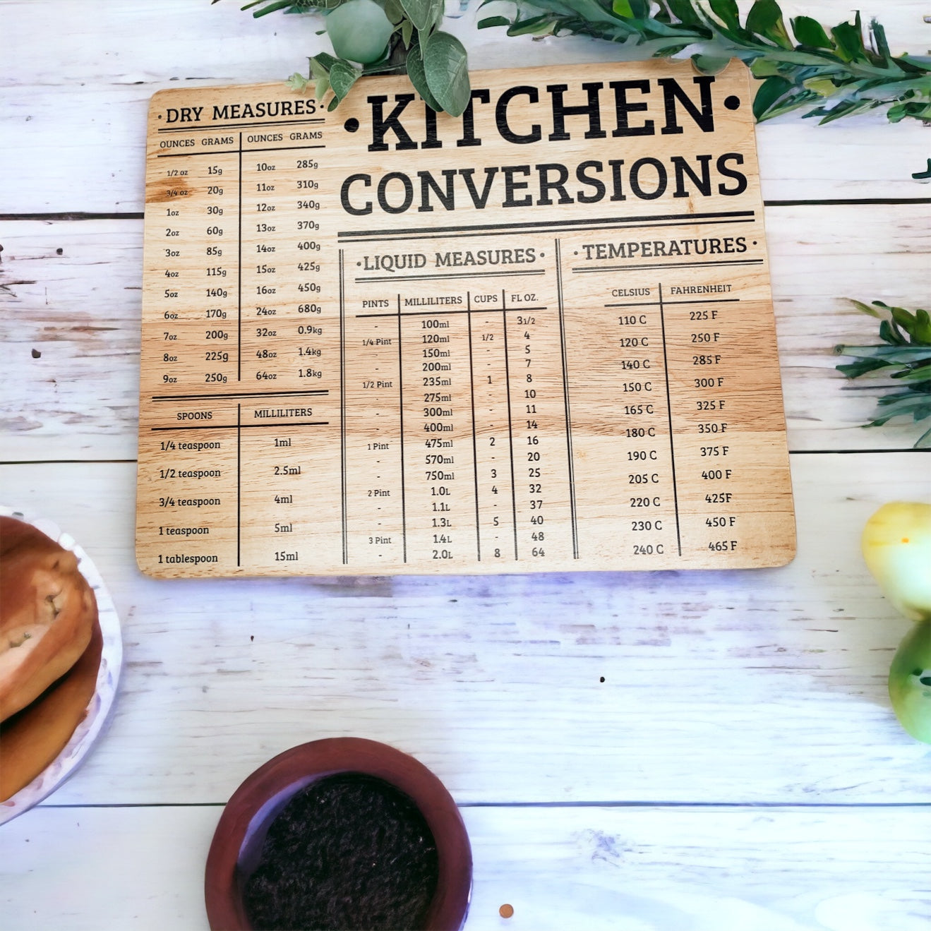 Bamboo Conversions Board | 12.75x10"