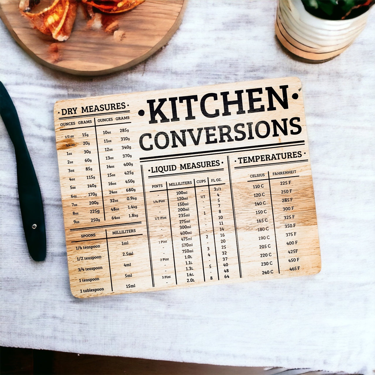 Bamboo Conversions Board | 12.75x10"