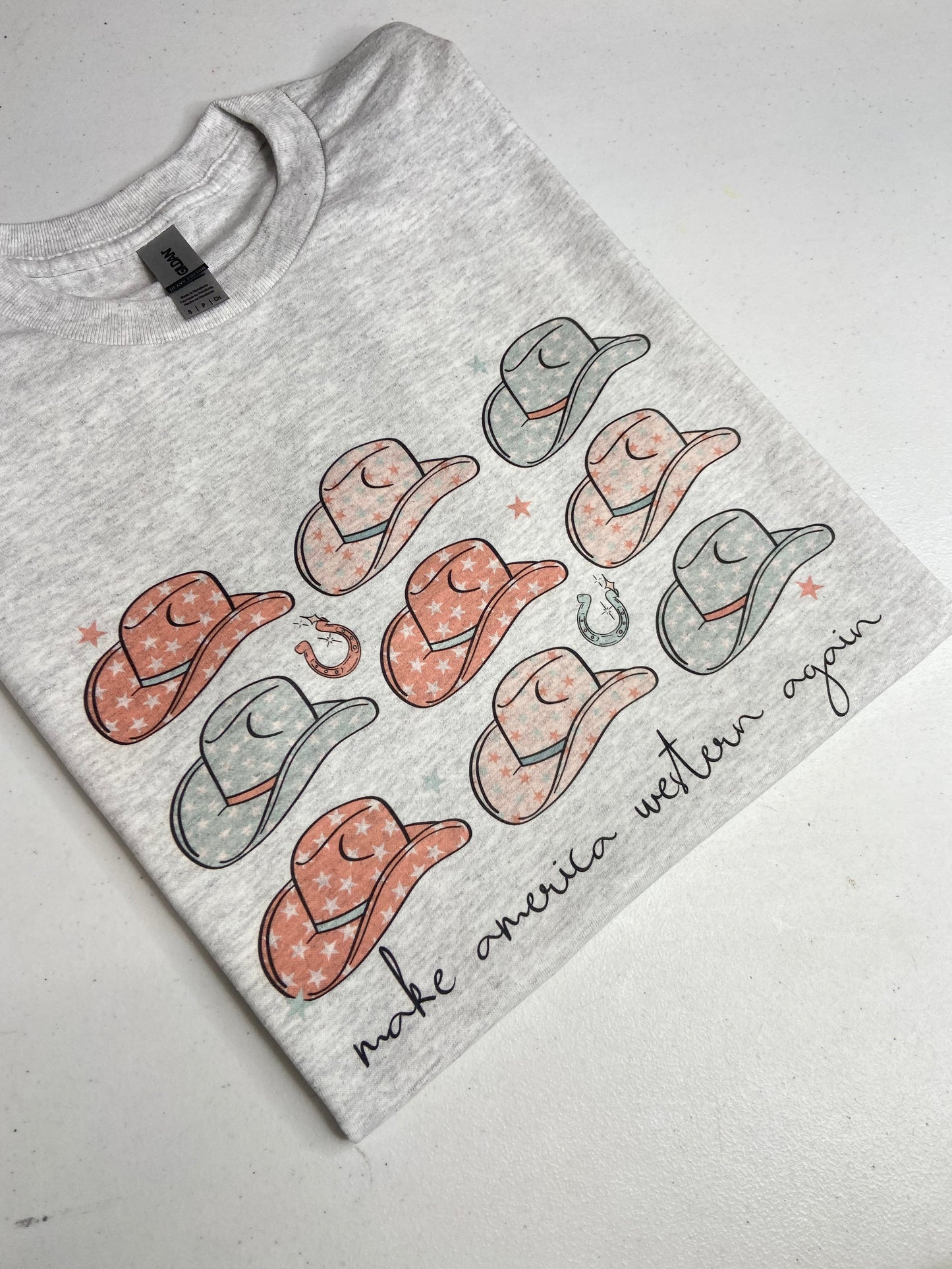 Make America Western Again (front of shirt)