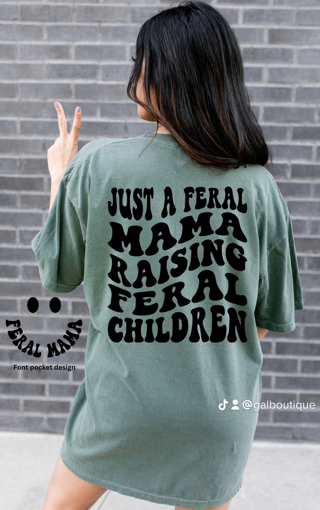 Feral Mama & Children Tee