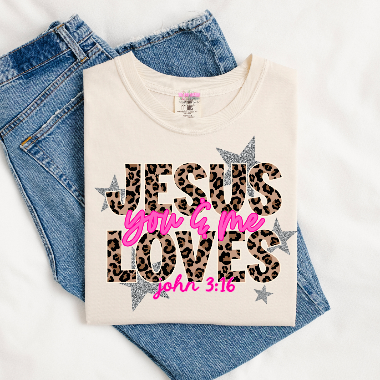 Jesus Loves You & Me Graphic Tee or Crewneck Sweatshirt