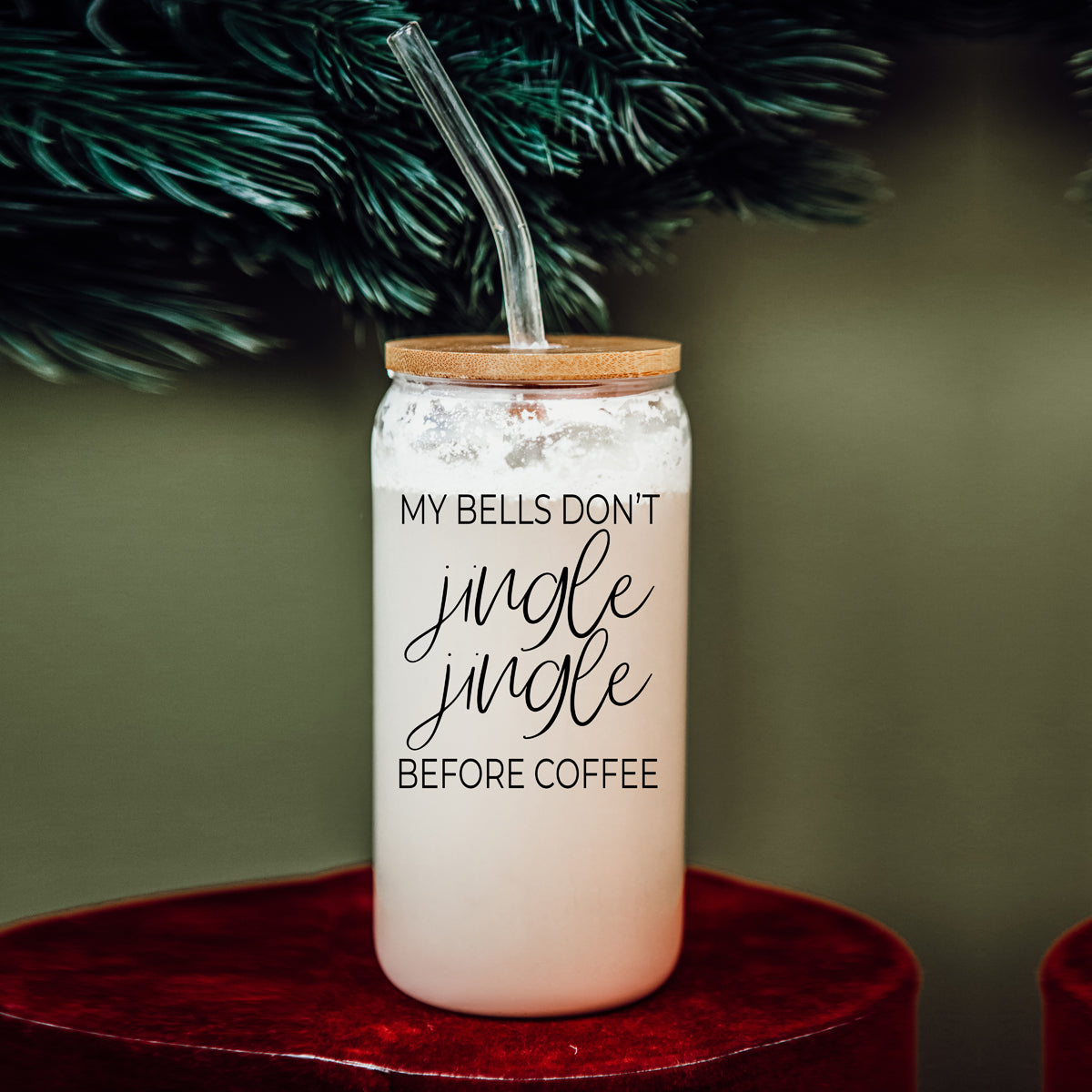 Jingle Jingle Glass Cup