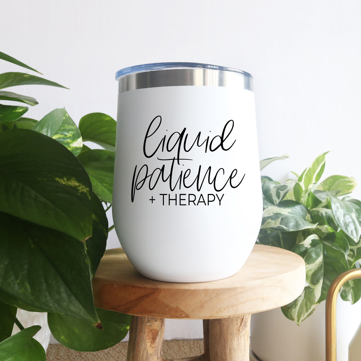 Liquid Patience Wine Tumbler