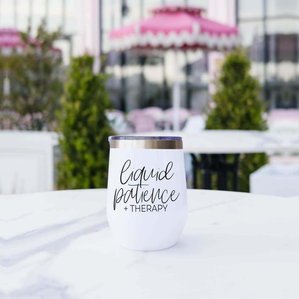 Liquid Patience Wine Tumbler