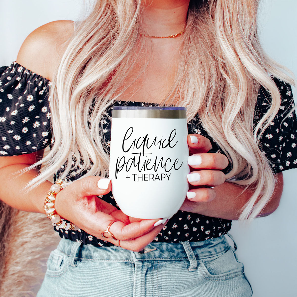 Liquid Patience Wine Tumbler
