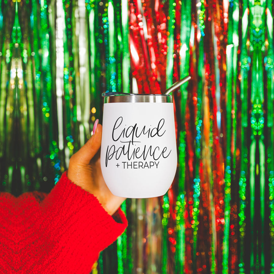 Liquid Patience Wine Tumbler