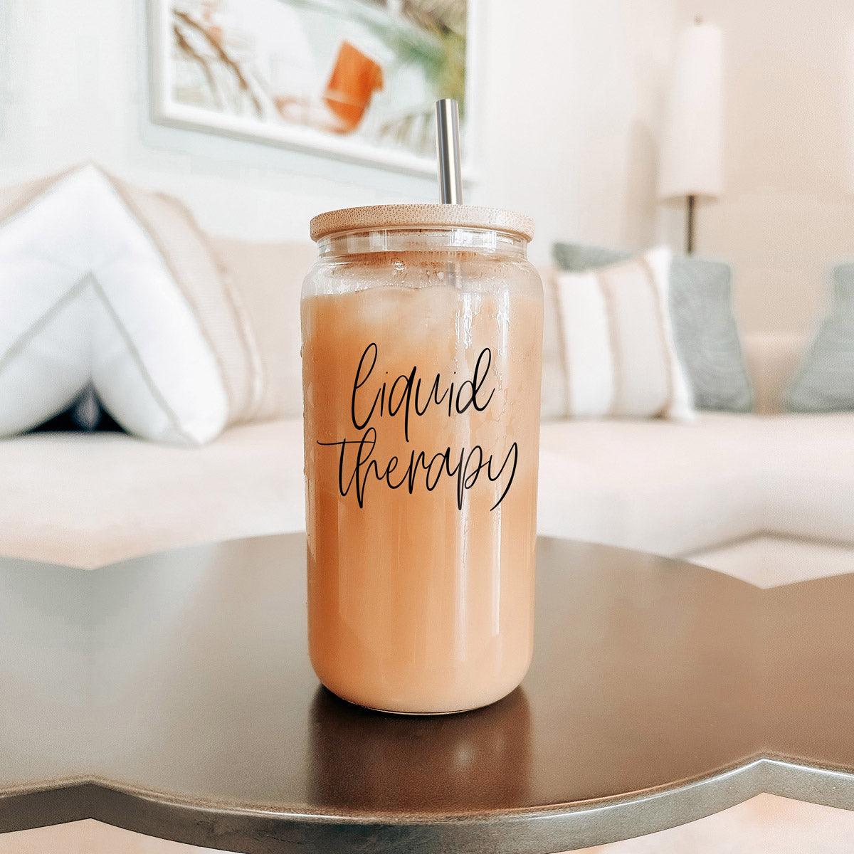 Liquid Therapy Glass Cup