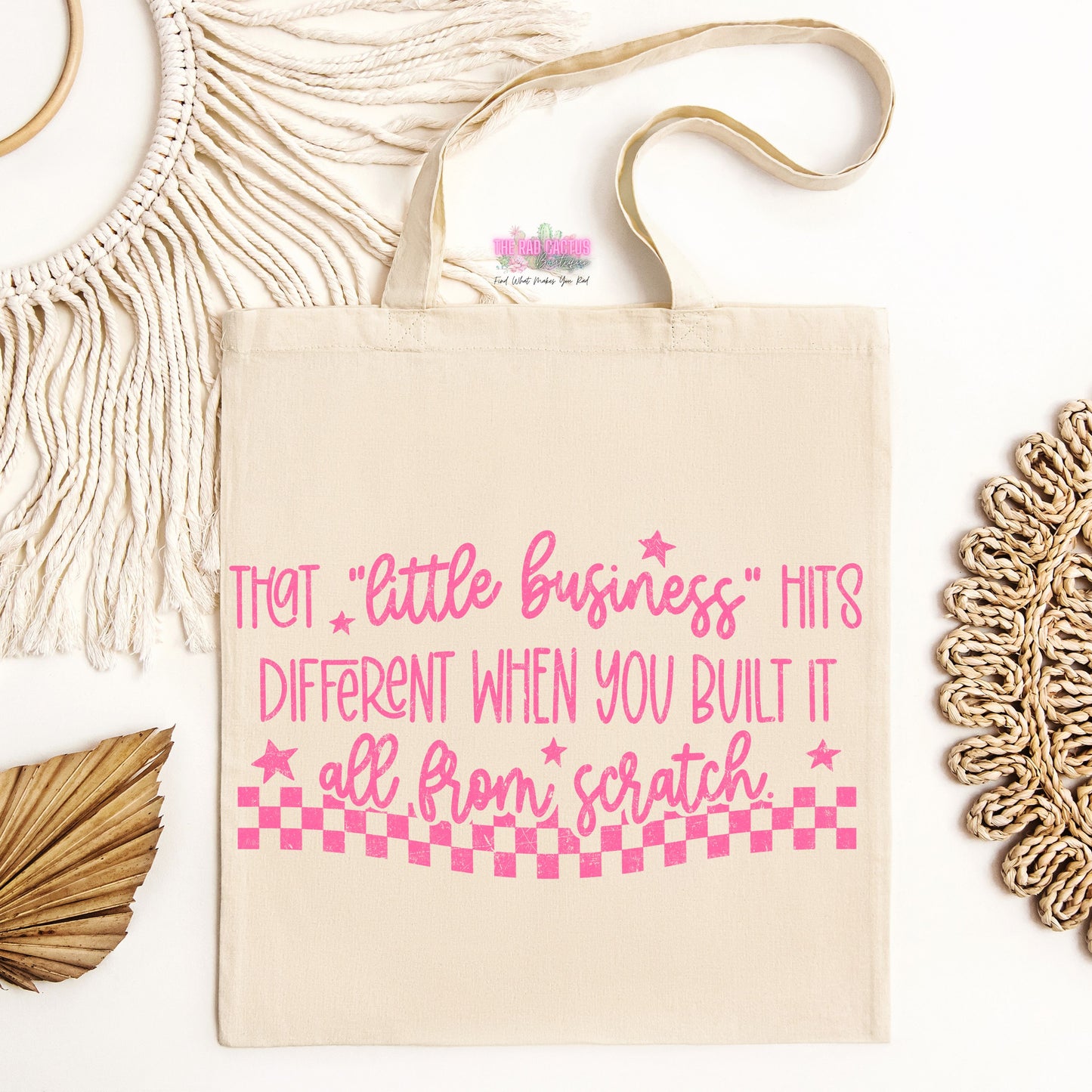 That Little Business Hits Different Tote Bag