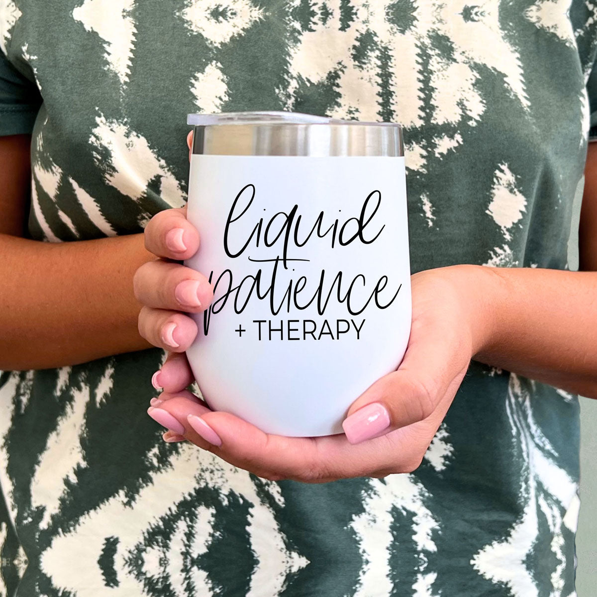 Liquid Patience Wine Tumbler