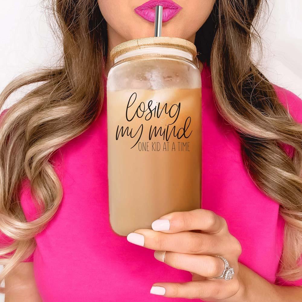 Losing My Mind Glass Cup