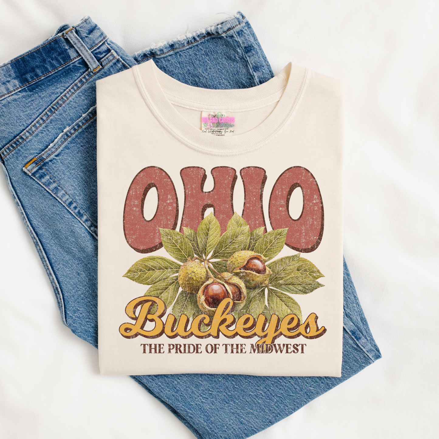 Ohio Buckeyes Graphic Tee or Crewneck Sweatshirt