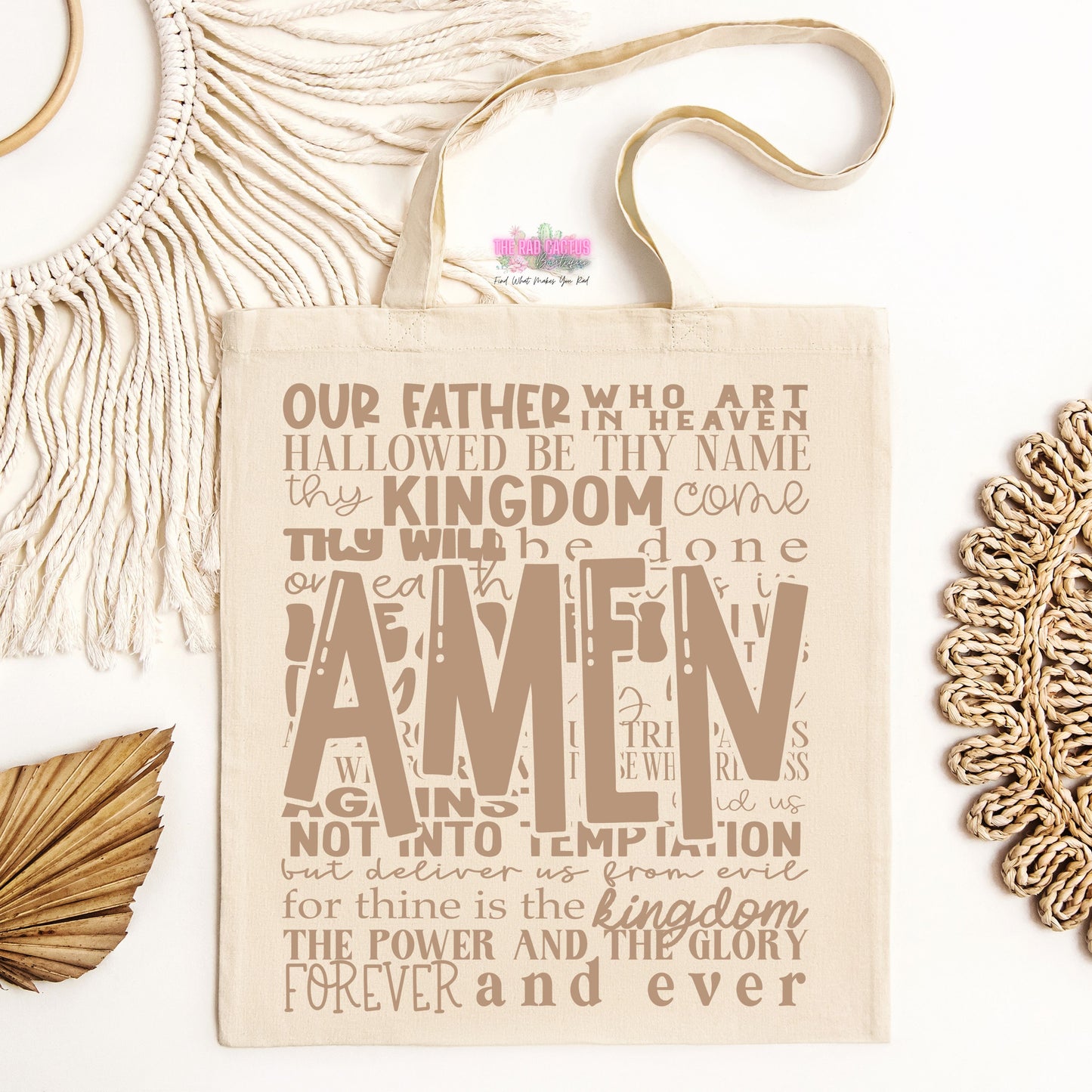 Amen Tote Bag