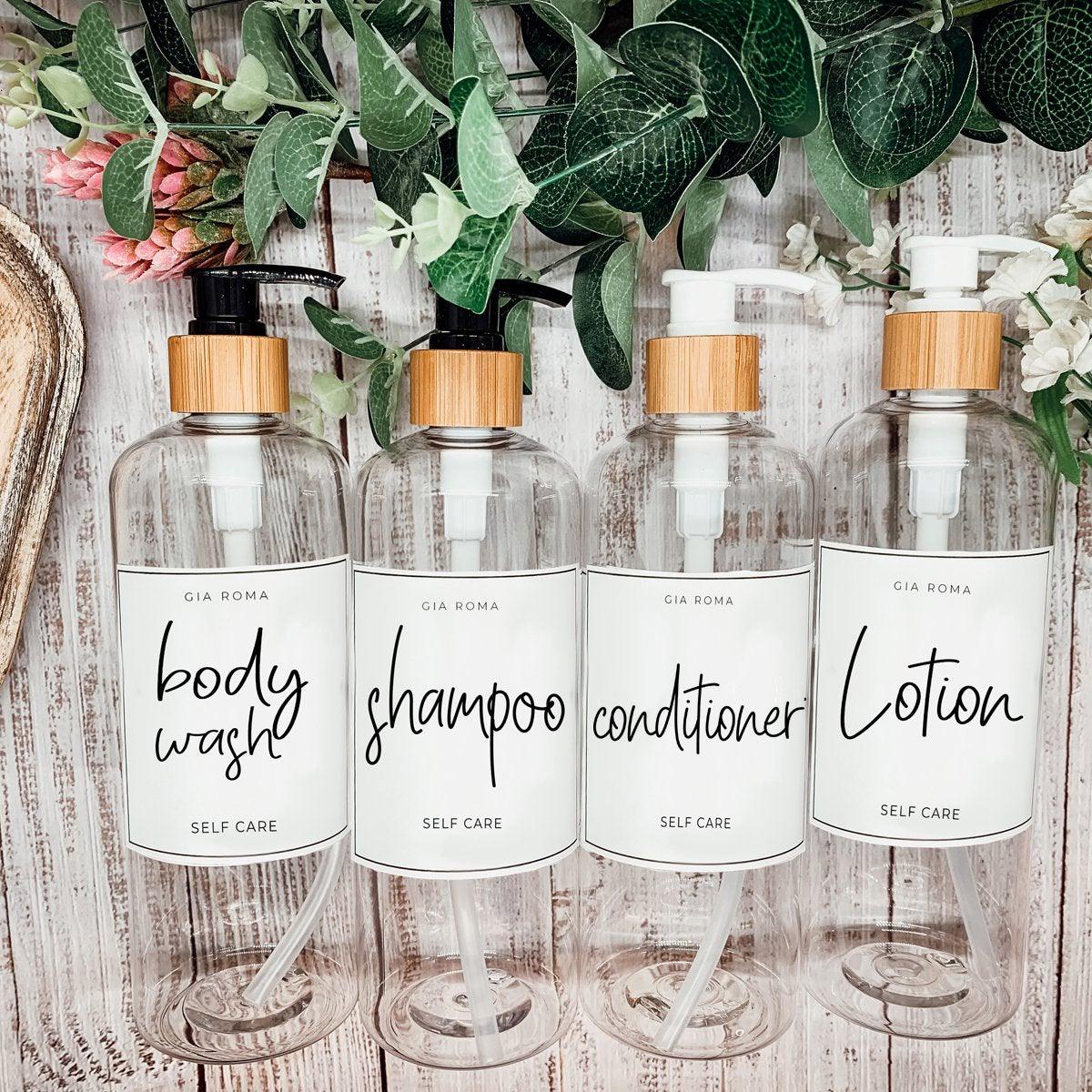 16oz Plastic Clear Dispenser | White Label