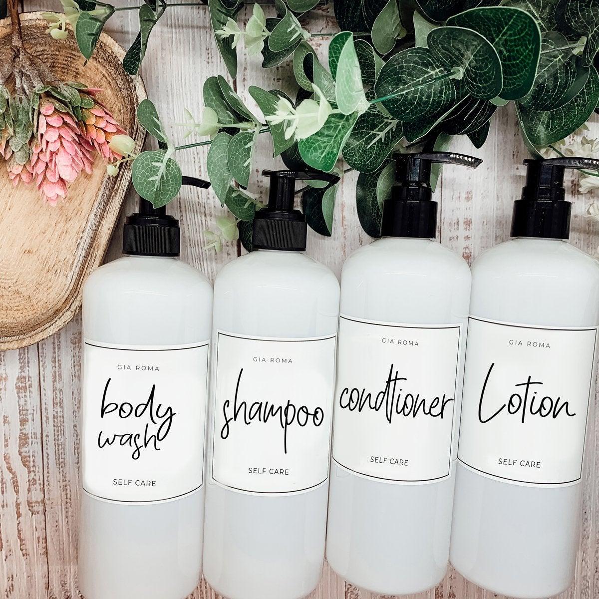16oz Plastic White Dispenser | White Label
