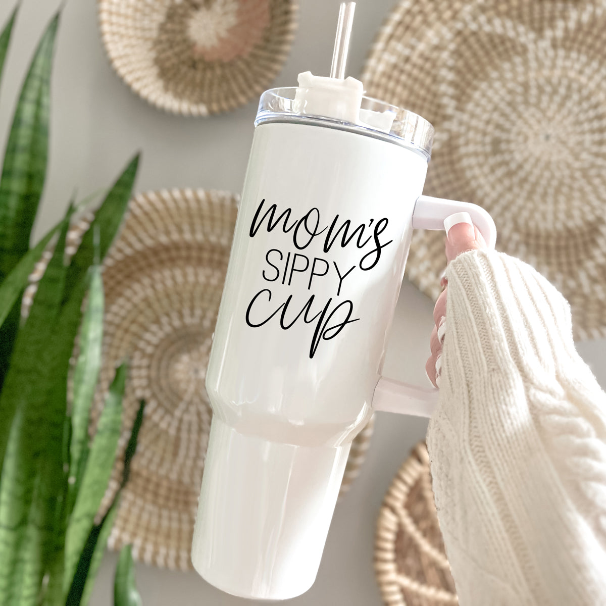 Mom's Sippy Cup Tumbler