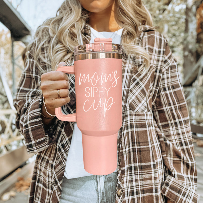 Mom's Sippy Tumbler