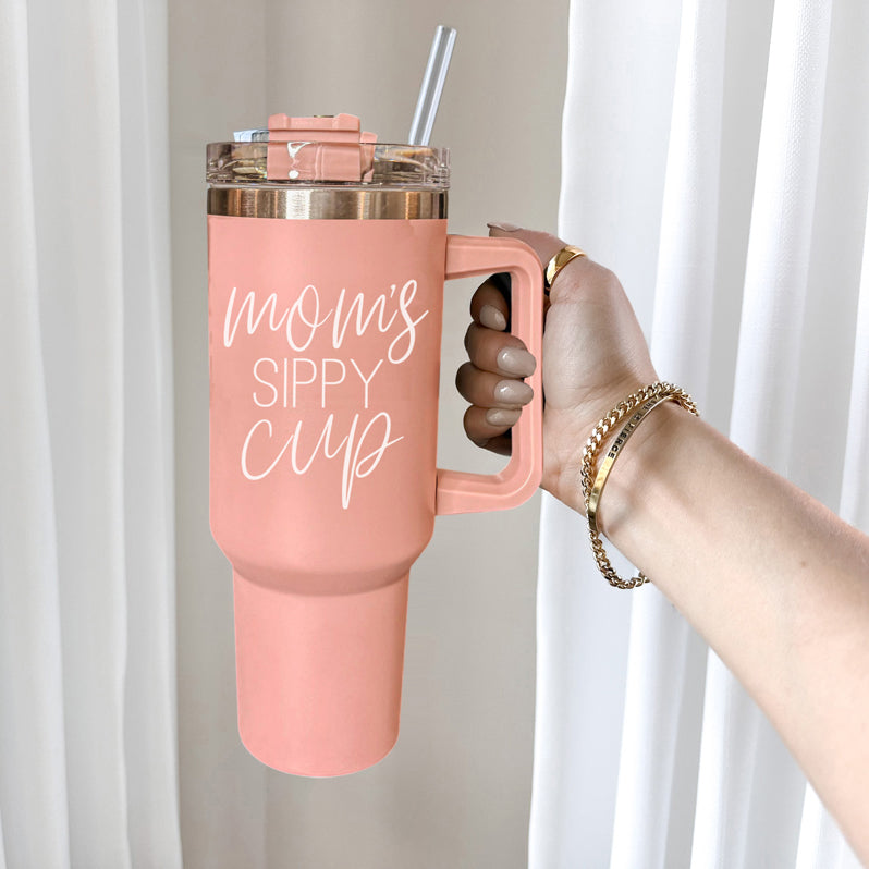 Mom's Sippy Tumbler