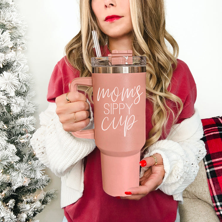Mom's Sippy Tumbler