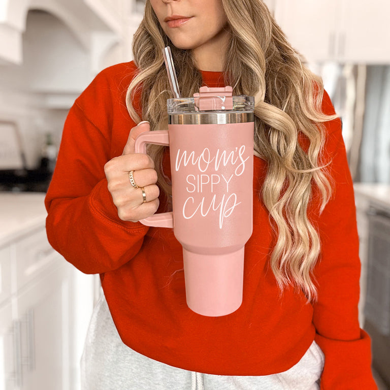 Mom's Sippy Tumbler