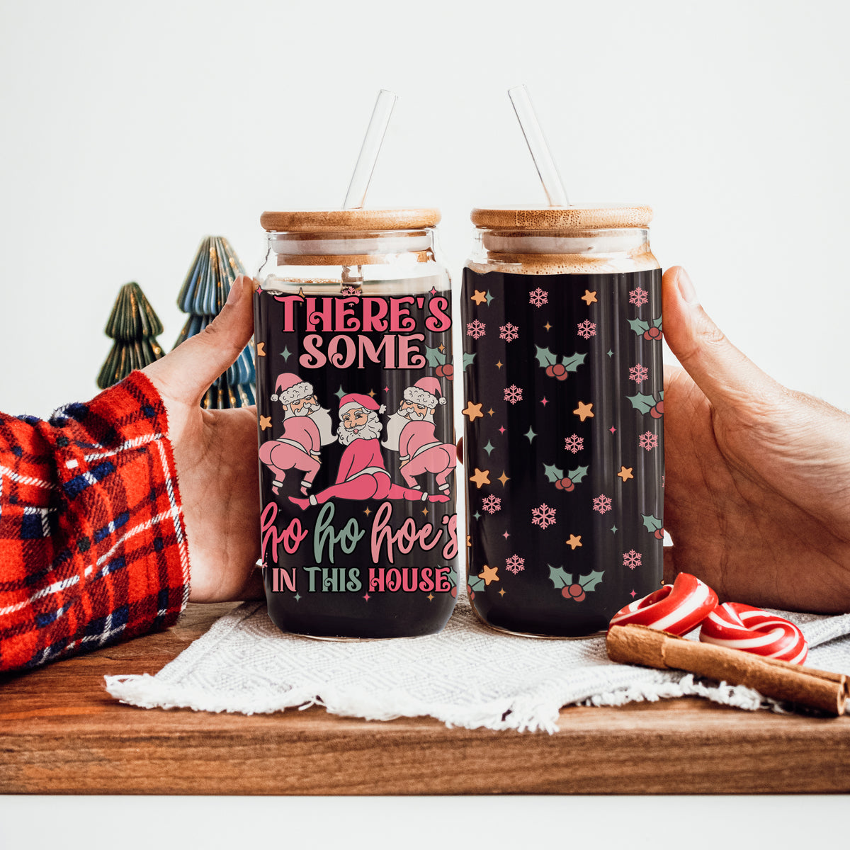 Ho Ho Hoe's Glass Cup