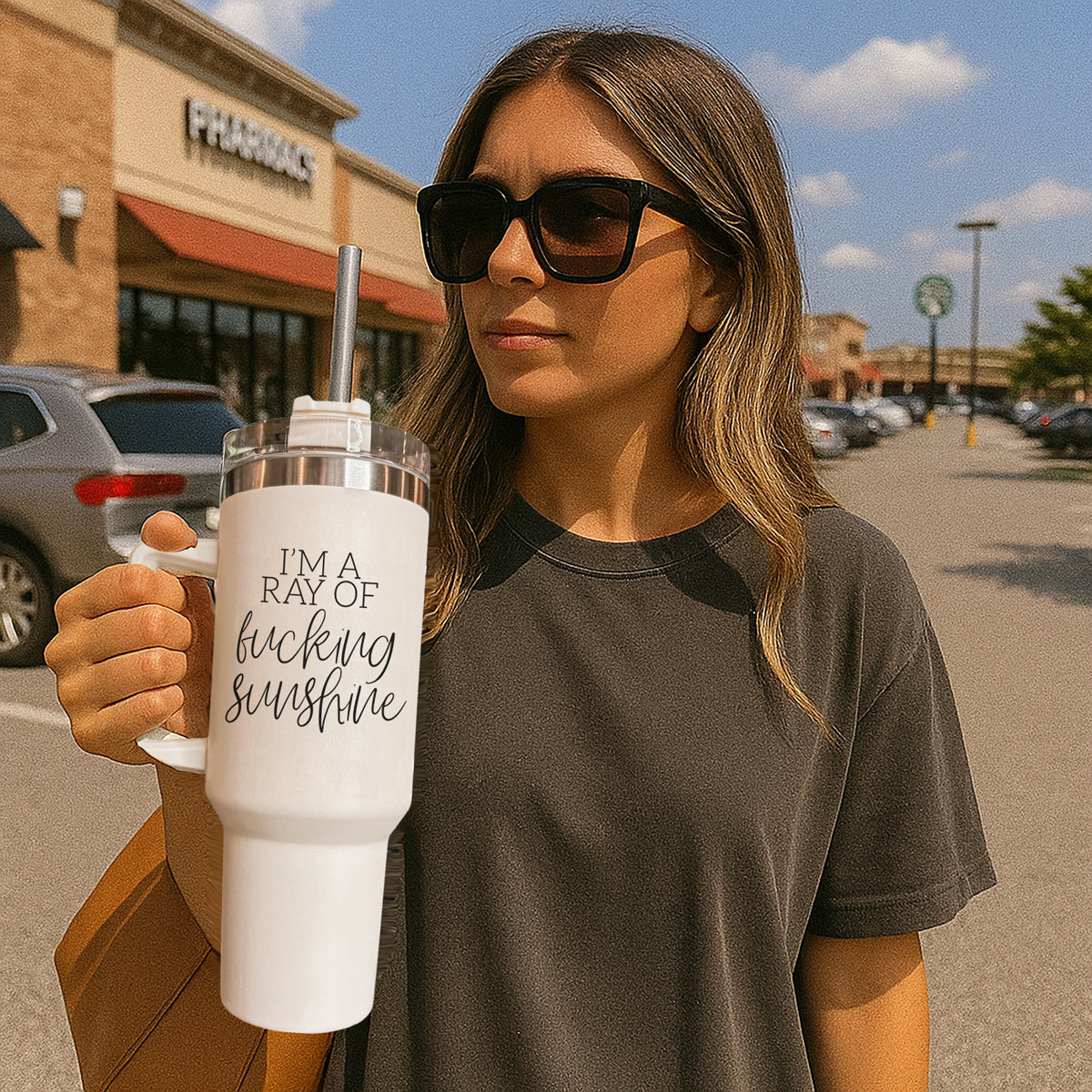 Ray of Sunshine Tumbler