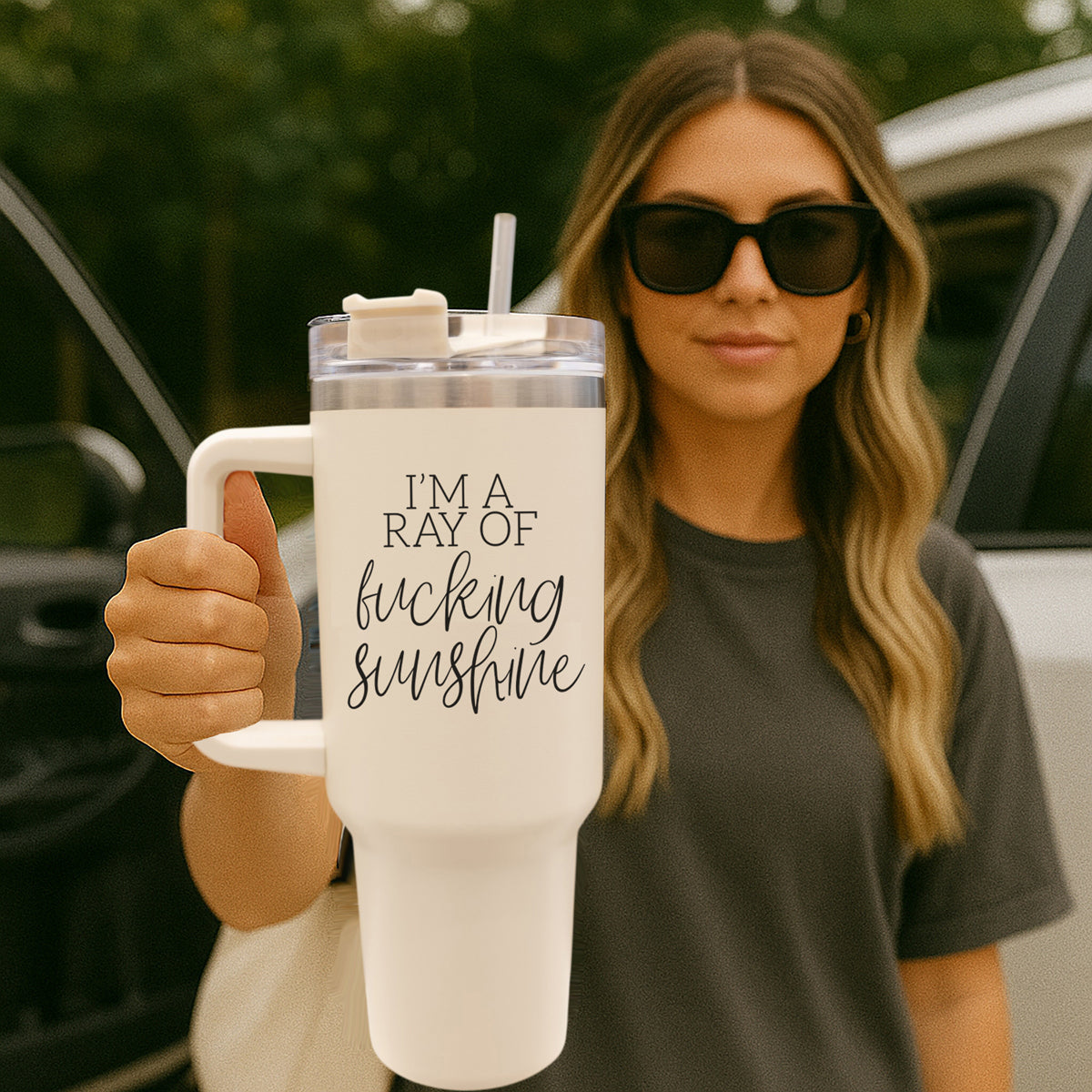 Ray of Sunshine Tumbler