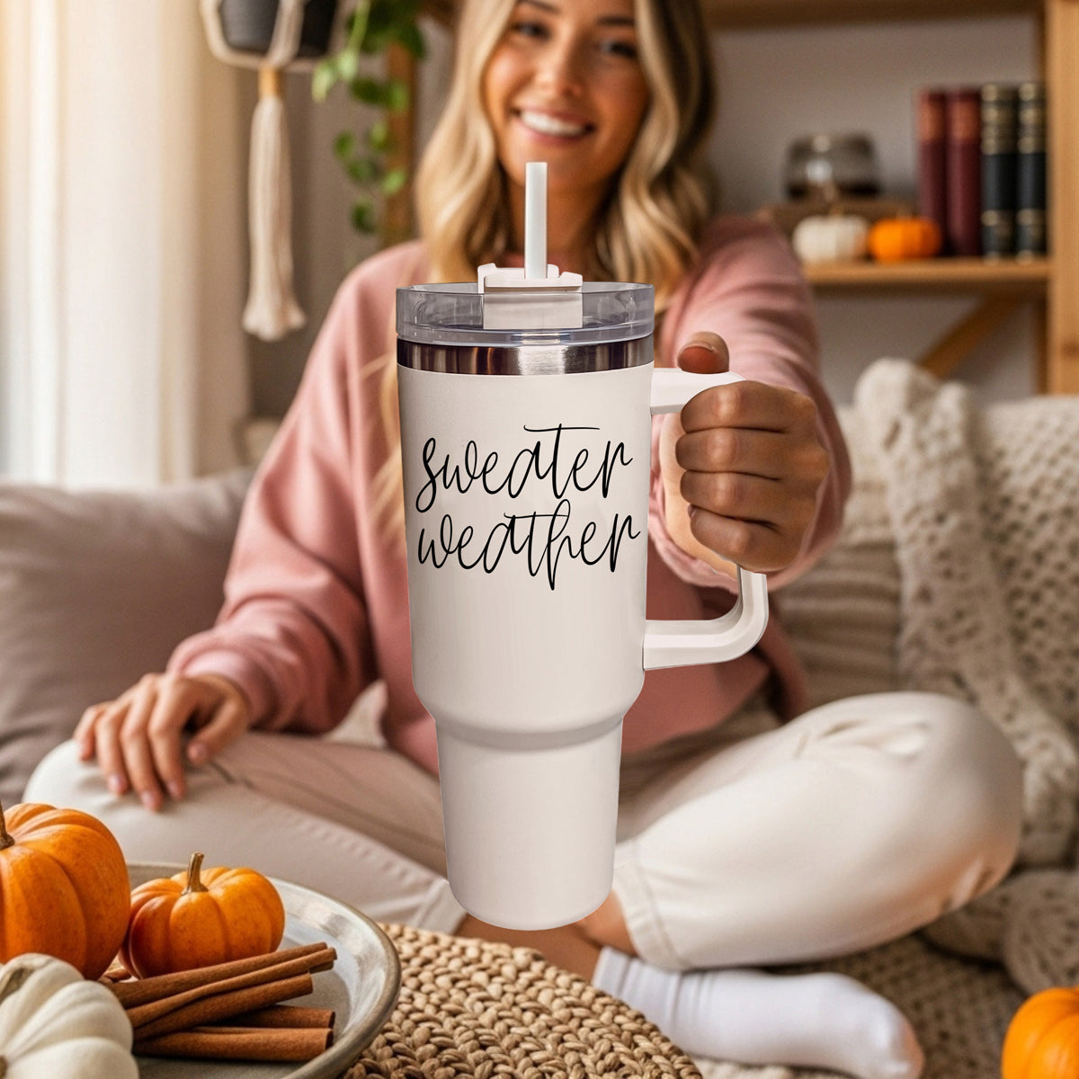 Sweater Weather Tumbler