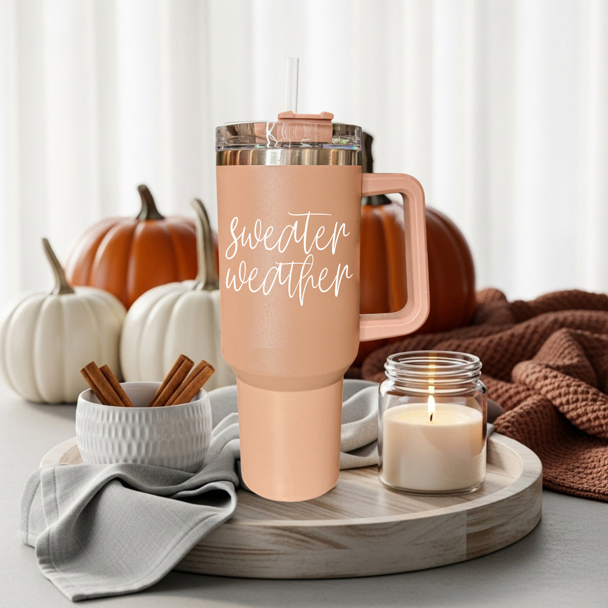 Sweater Weather Tumbler
