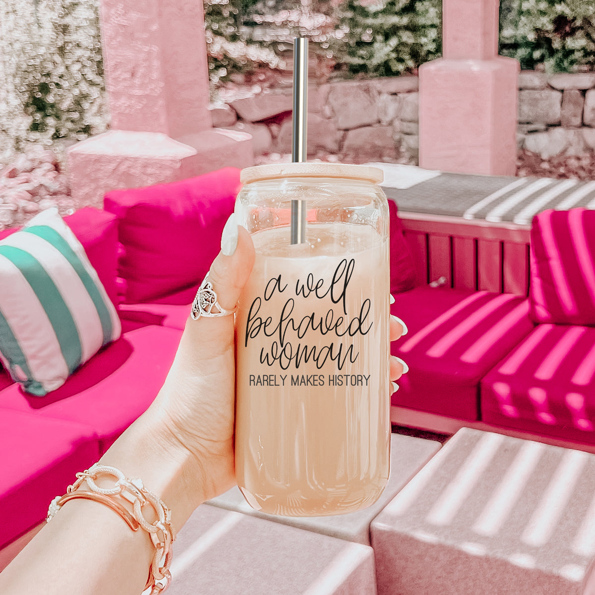 Well Behaved Glass Cup