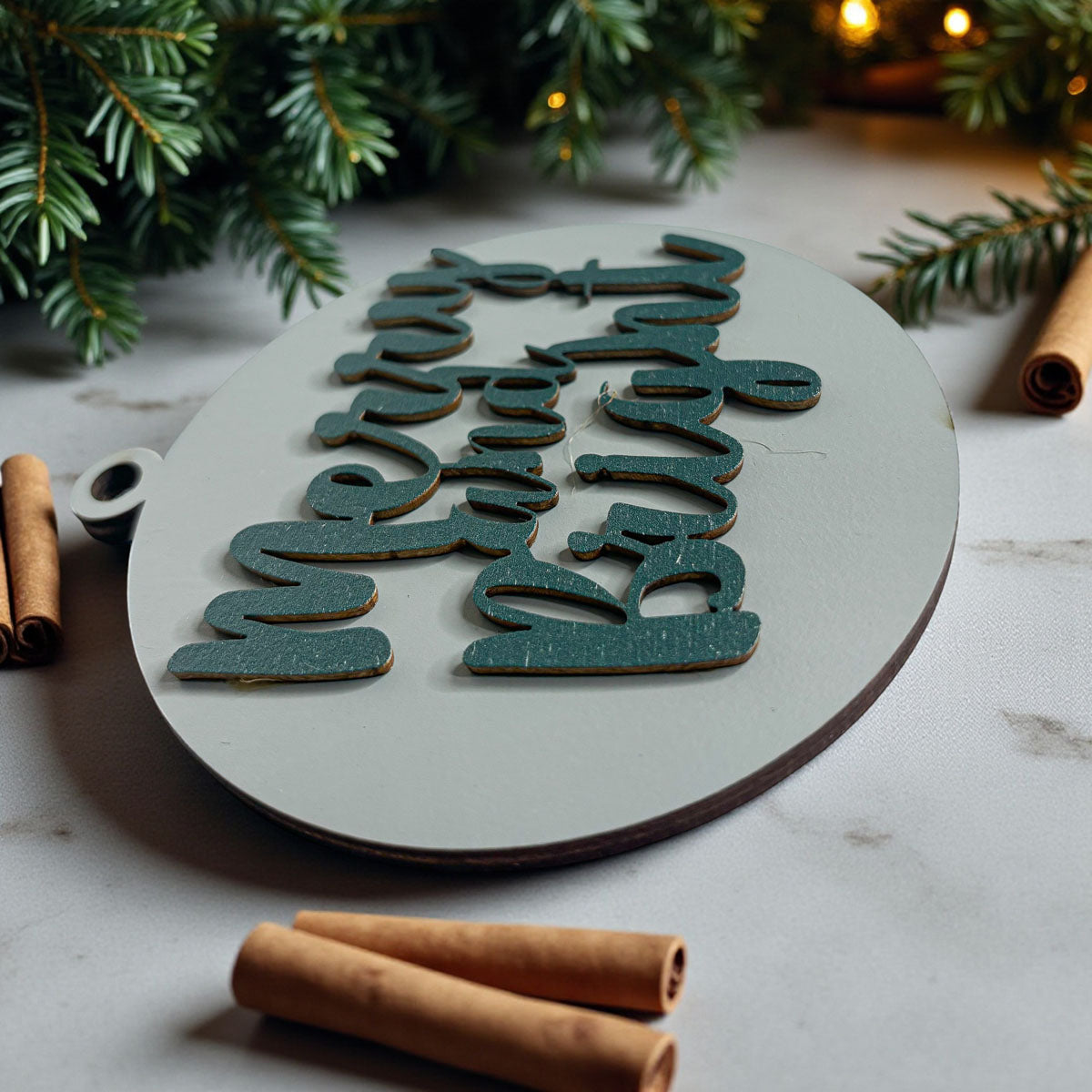 Merry & Bright Ornament 12 Colors