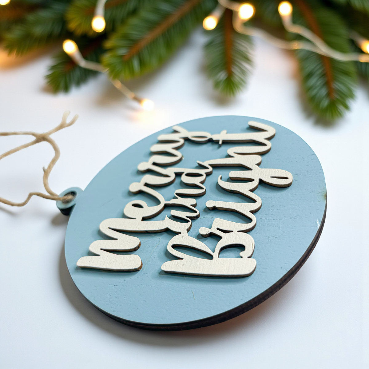 Merry & Bright Ornament 12 Colors