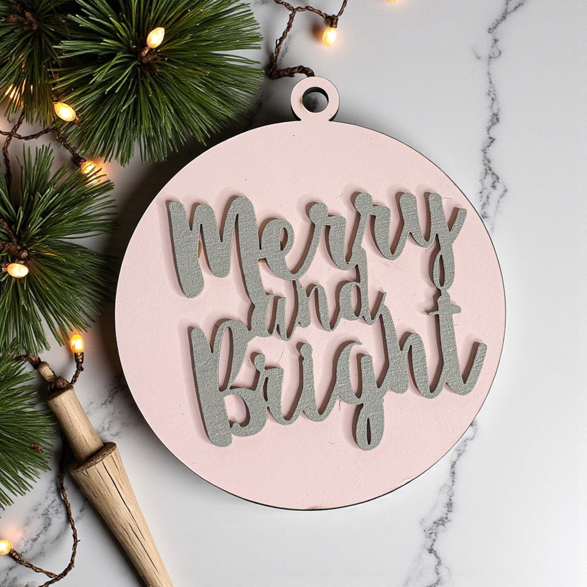 Merry & Bright Ornament 12 Colors
