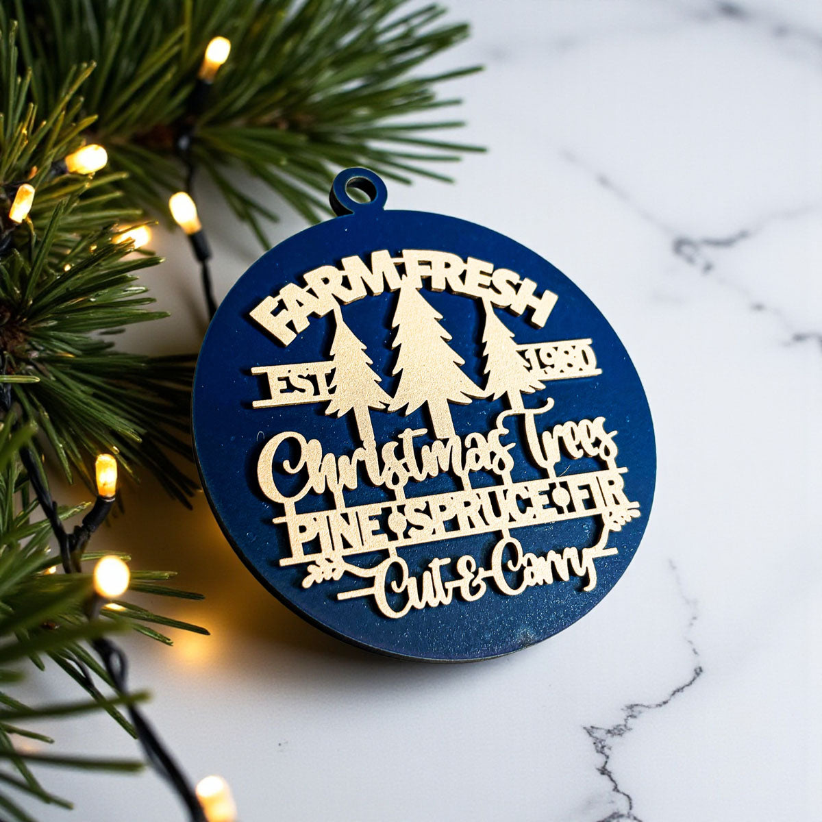 Farm Fresh Ornament 12 Colors