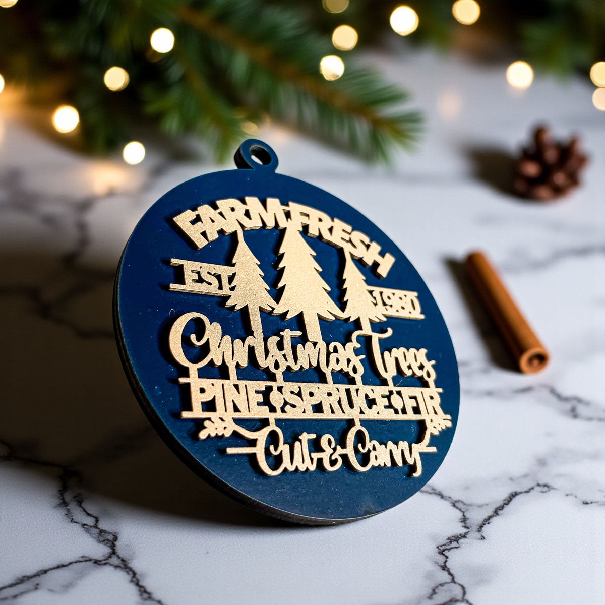 Farm Fresh Ornament 12 Colors