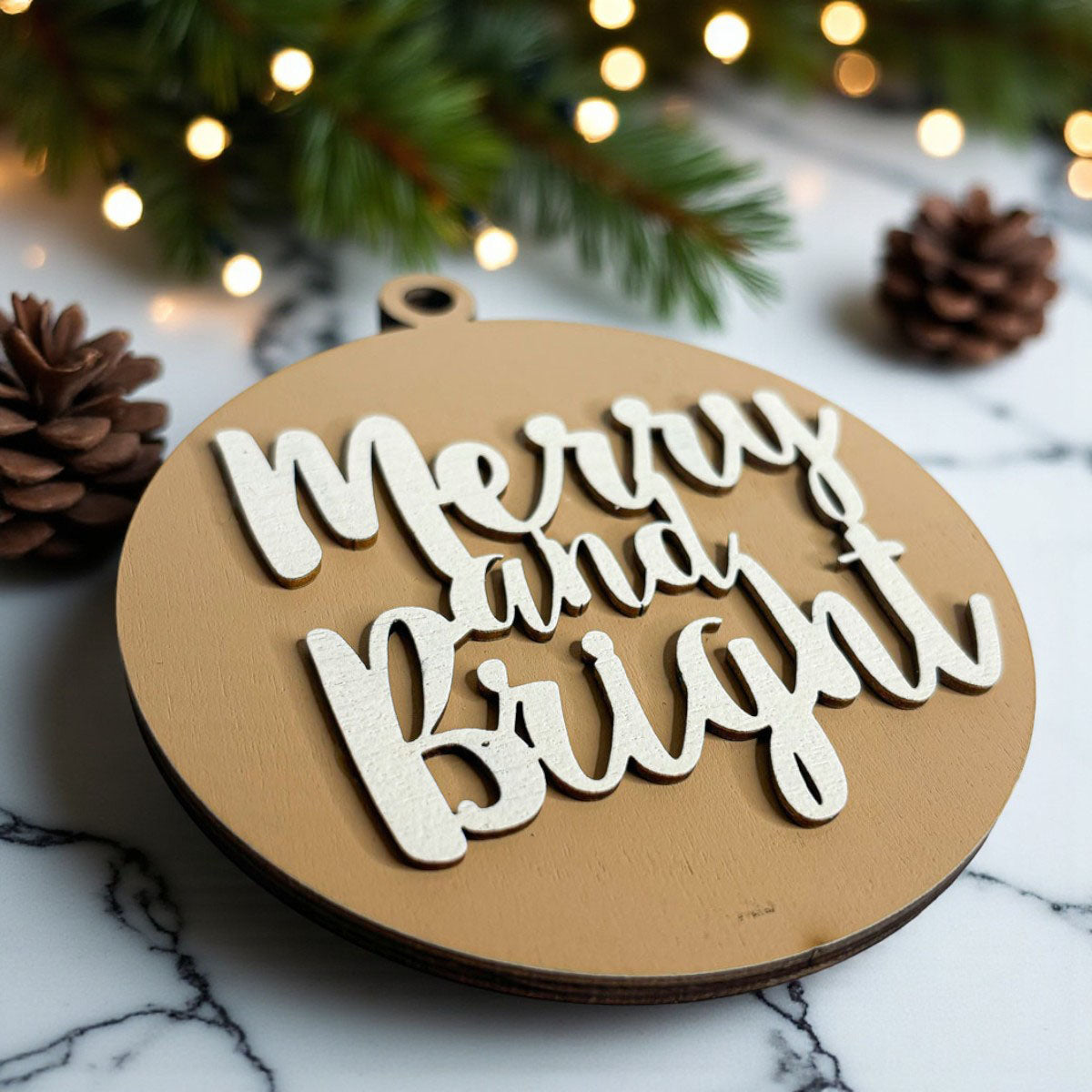 Merry & Bright Ornament 12 Colors