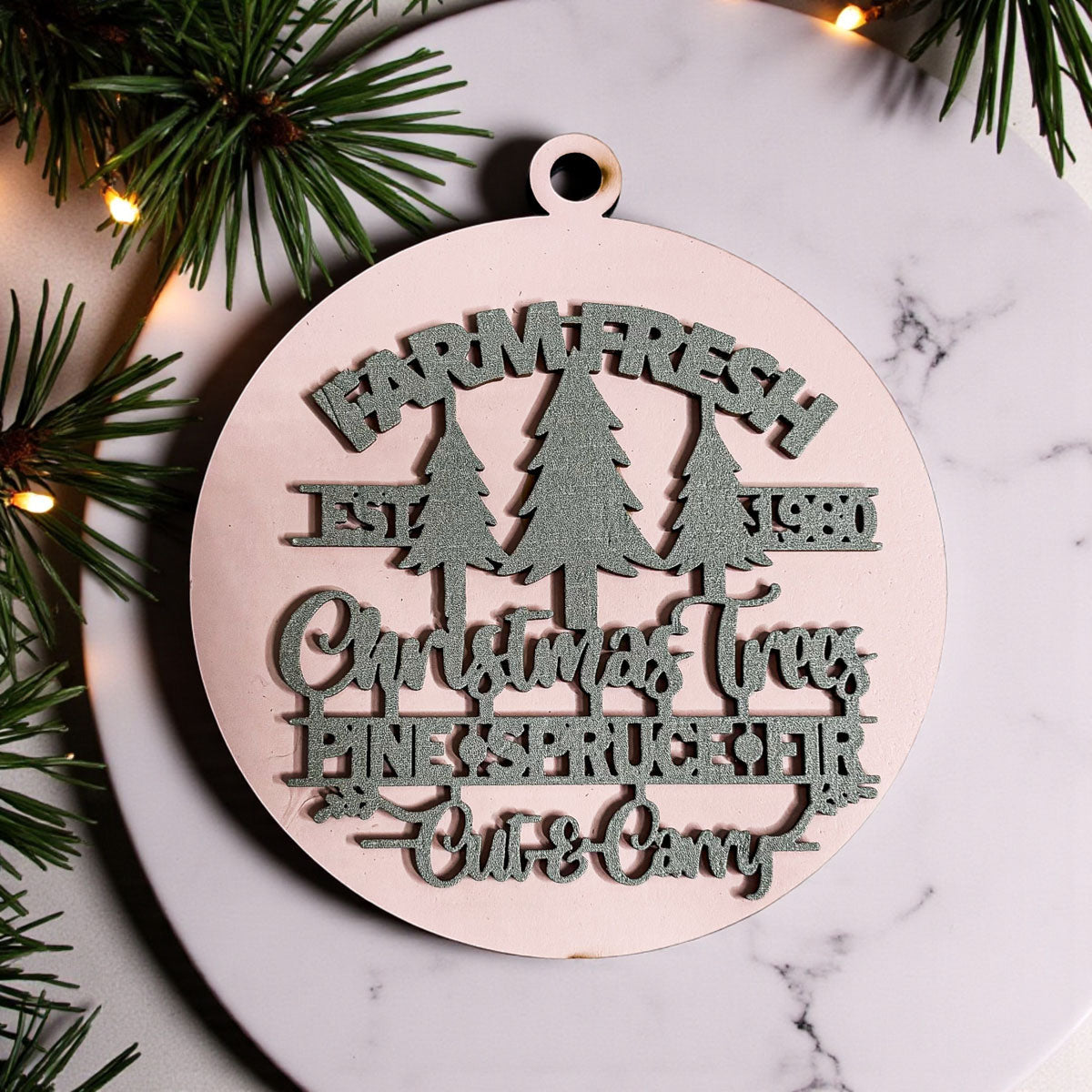 Farm Fresh Ornament 12 Colors