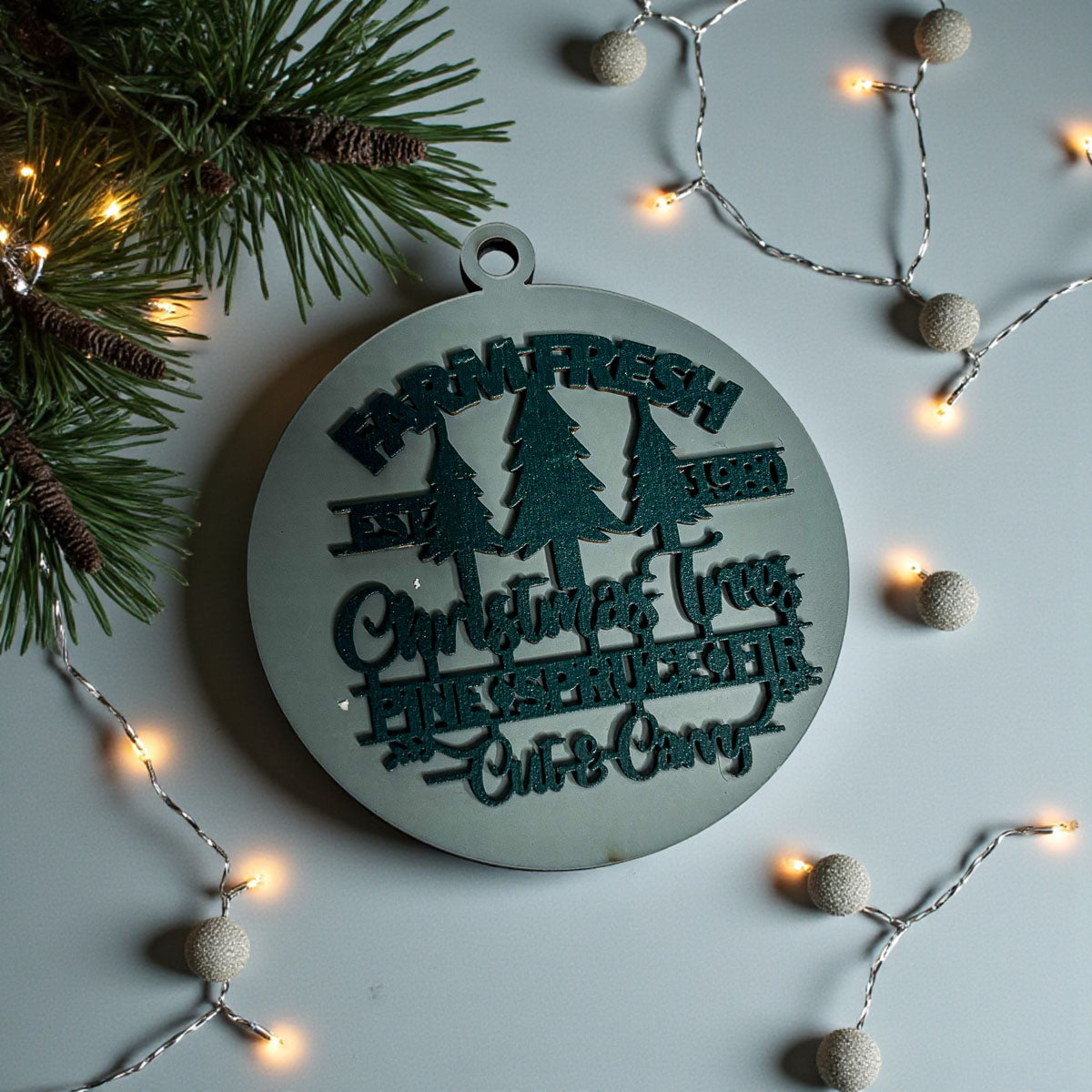 Farm Fresh Ornament 12 Colors