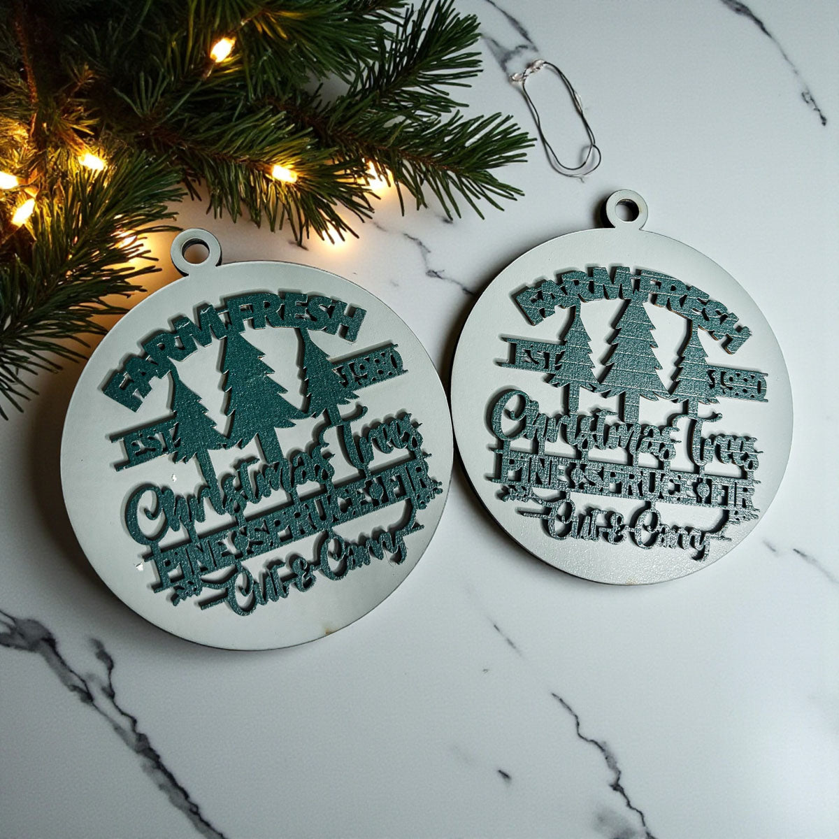 Farm Fresh Ornament 12 Colors