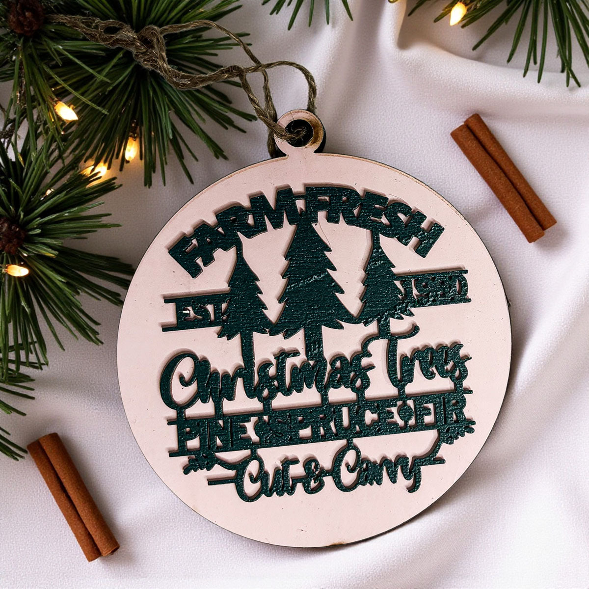 Farm Fresh Ornament 12 Colors