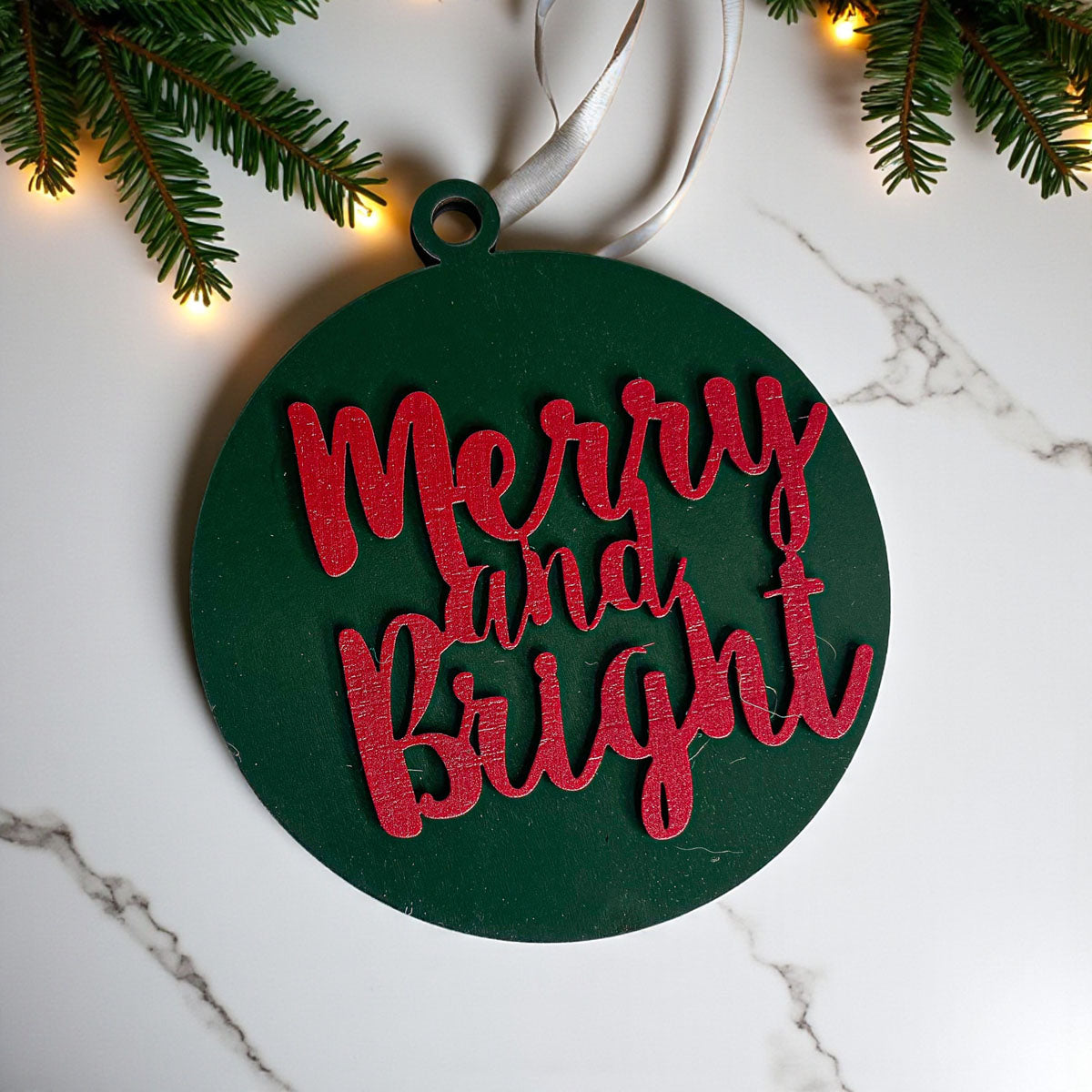 Merry & Bright Ornament 12 Colors
