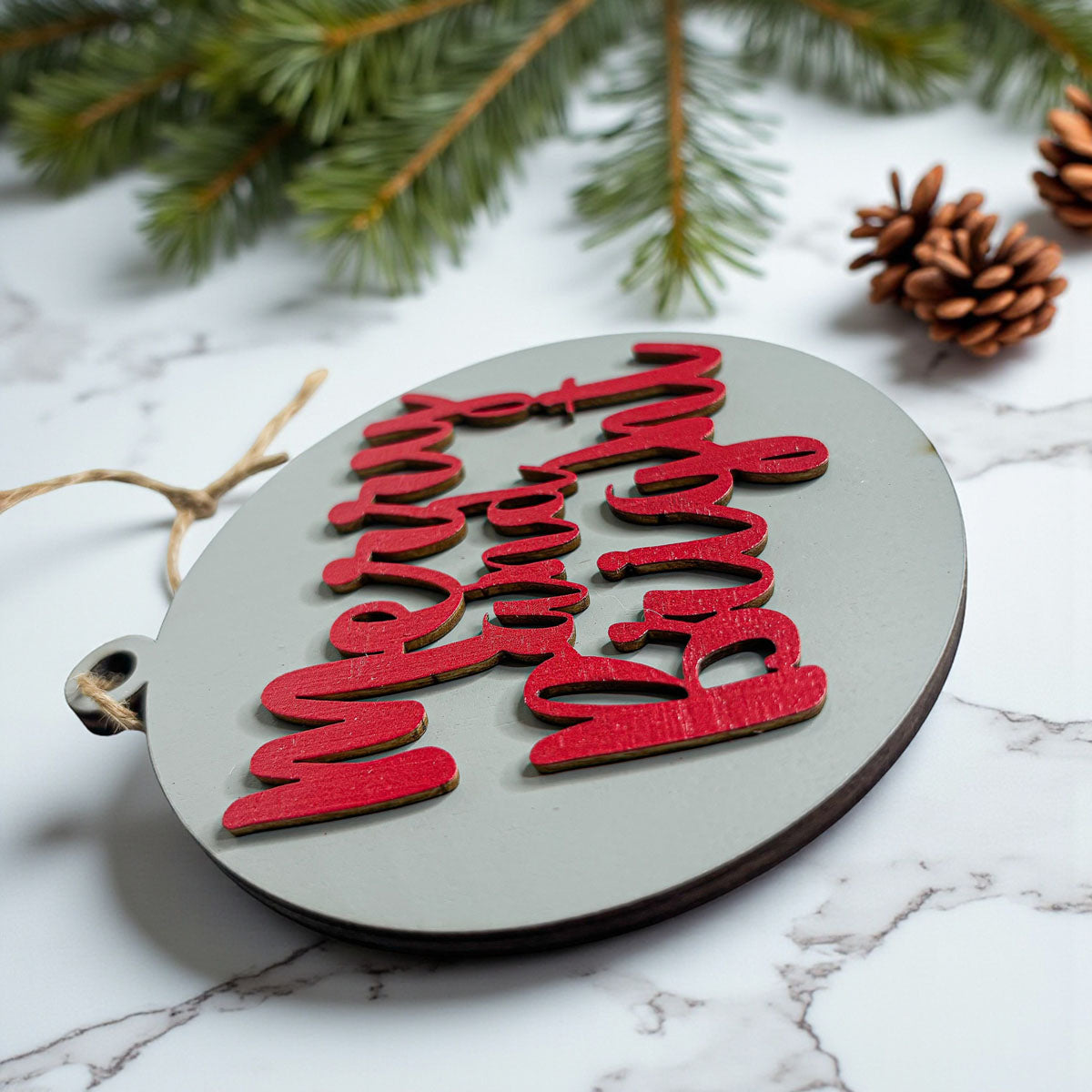 Merry & Bright Ornament 12 Colors